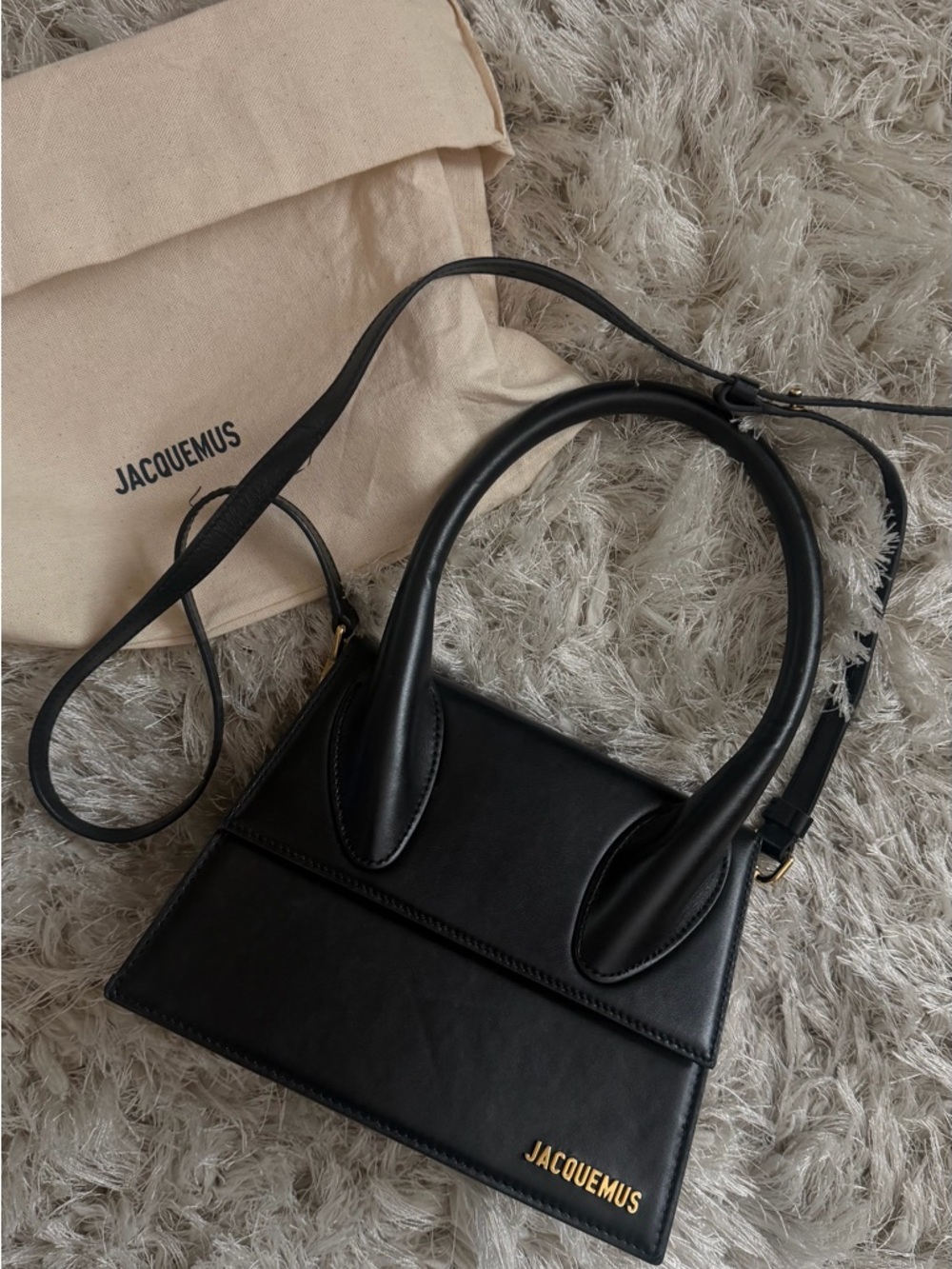 Jacquemus Le Grand Leather Top handle crossbody